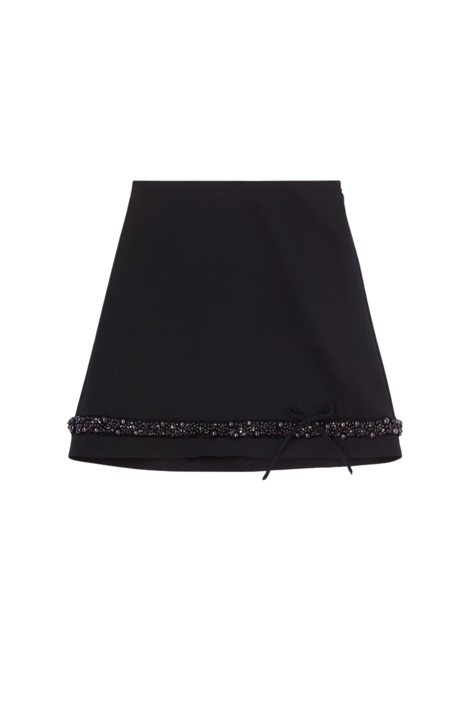 Black / PEARL MINI SKIRT