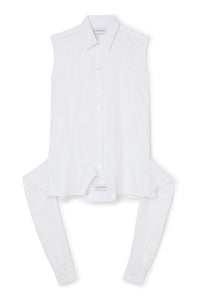 White / SHIRT DRESS