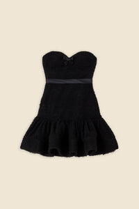 Black / DEGRADE TULLE DRESS