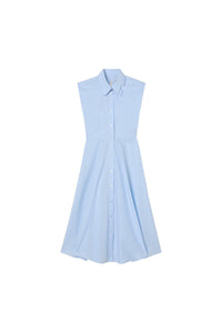 Light Blue / MULTI LAYERS SHIRT DRESS