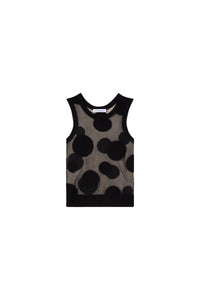 Black / POLKADOT SPENCER