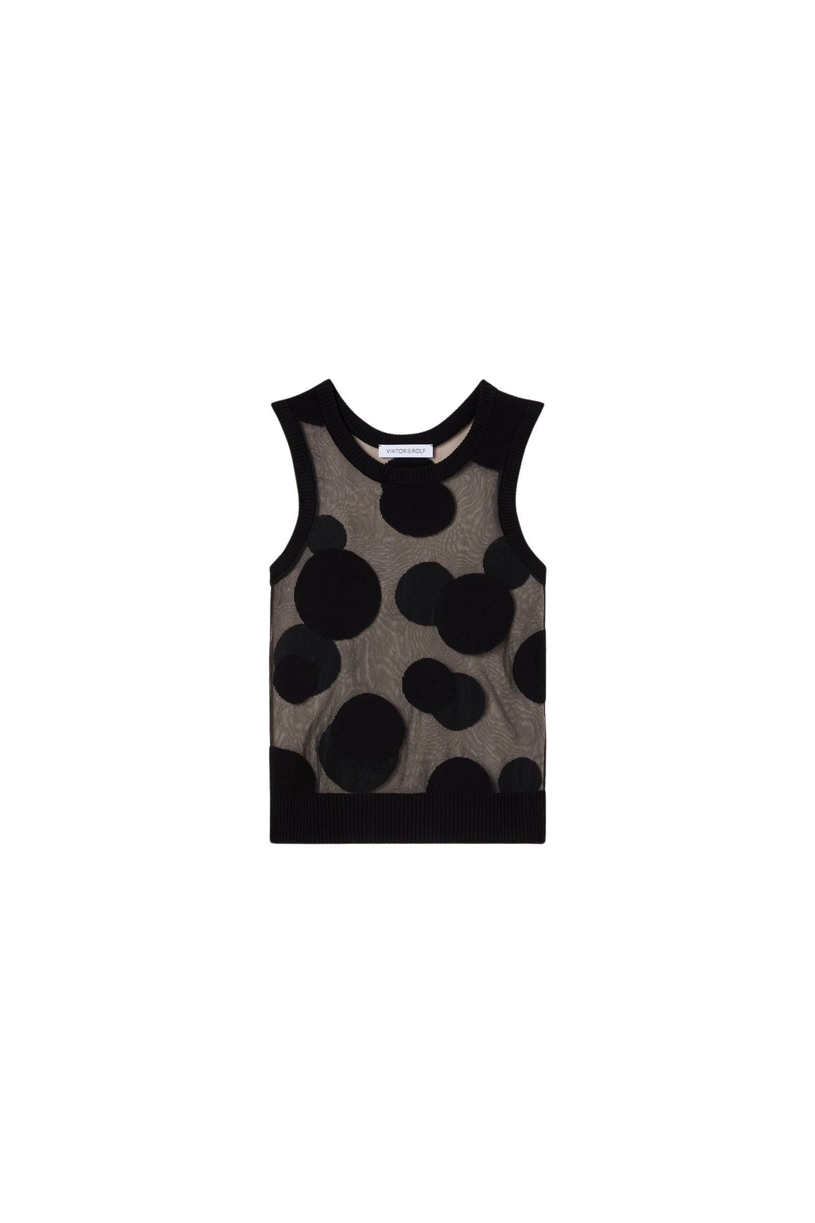 Black / POLKADOT SPENCER