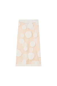 Cream / POLKADOT SKIRT