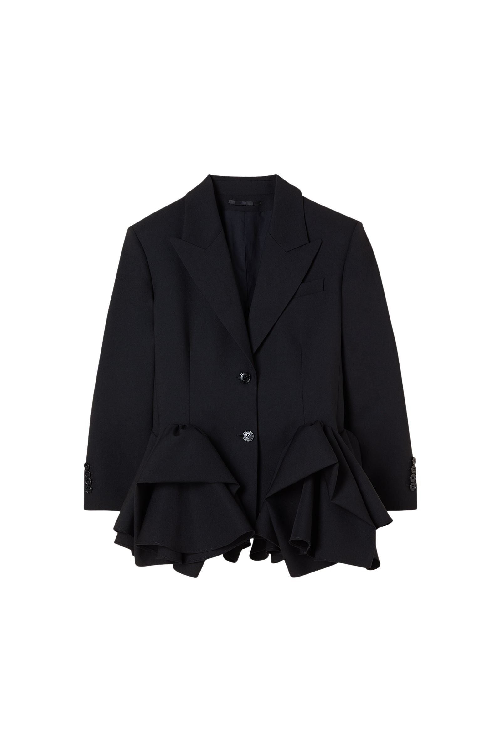 Black / TUCK UP BLAZER