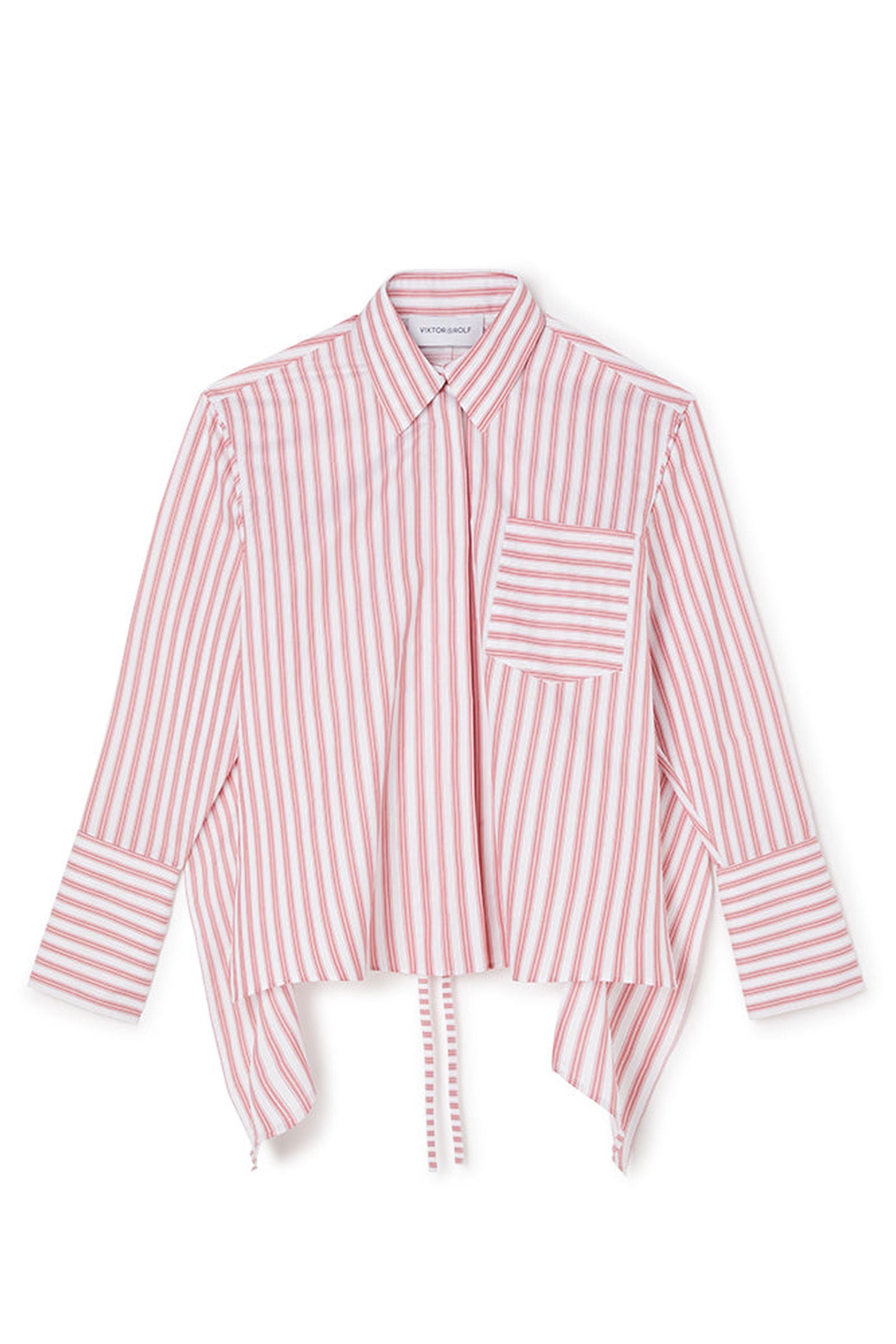 Red / VOLANT BACK SHIRT
