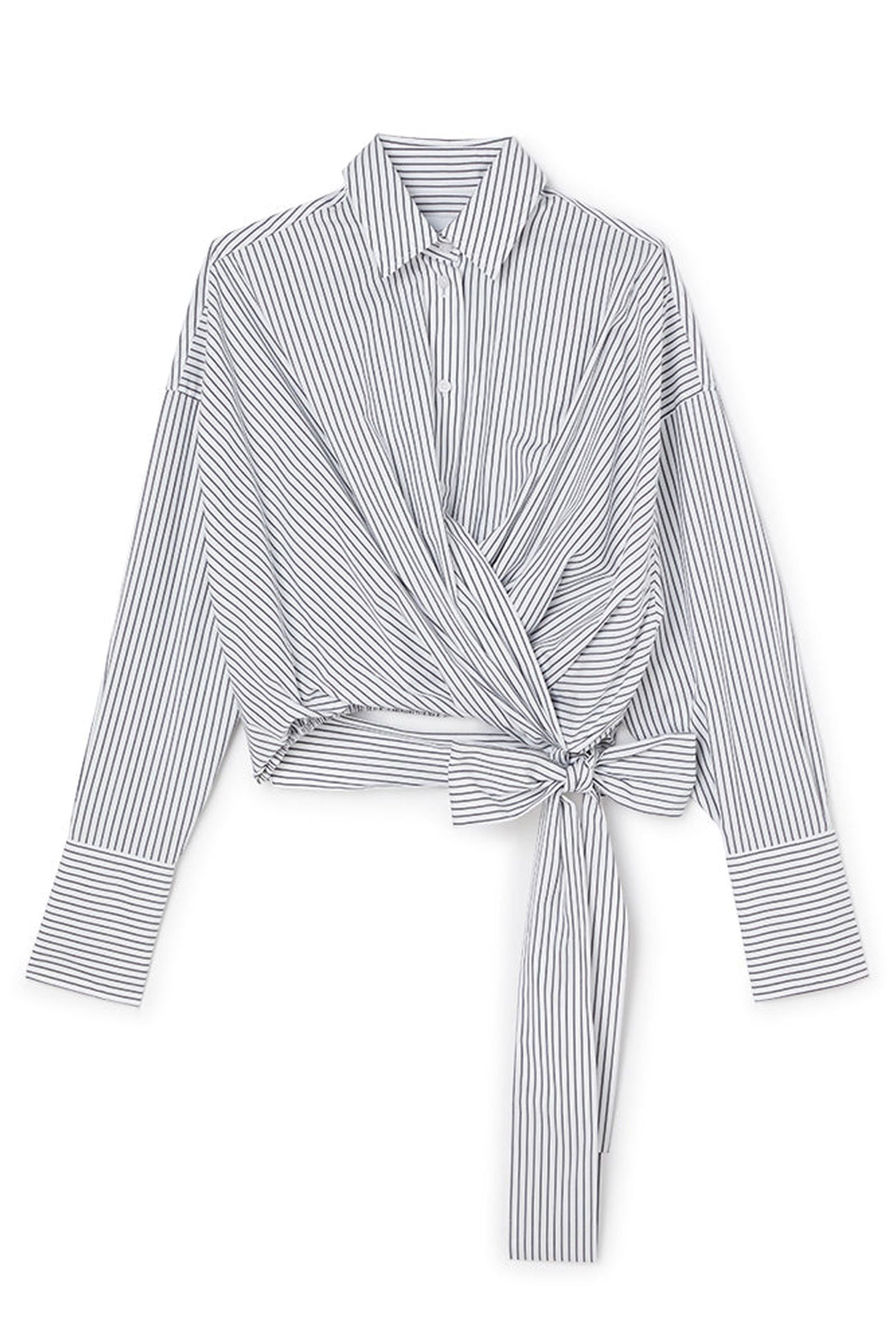 Grey / WRAP SHIRT