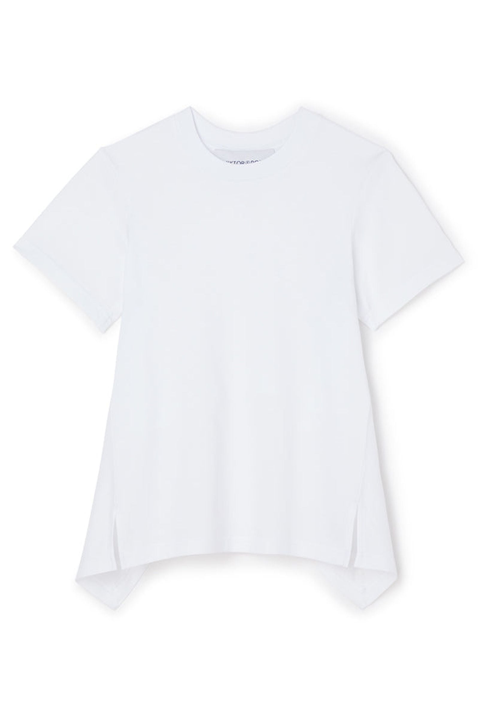 White / VOLANT BACK T-SHIRT