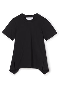 Black / VOLANT BACK T-SHIRT