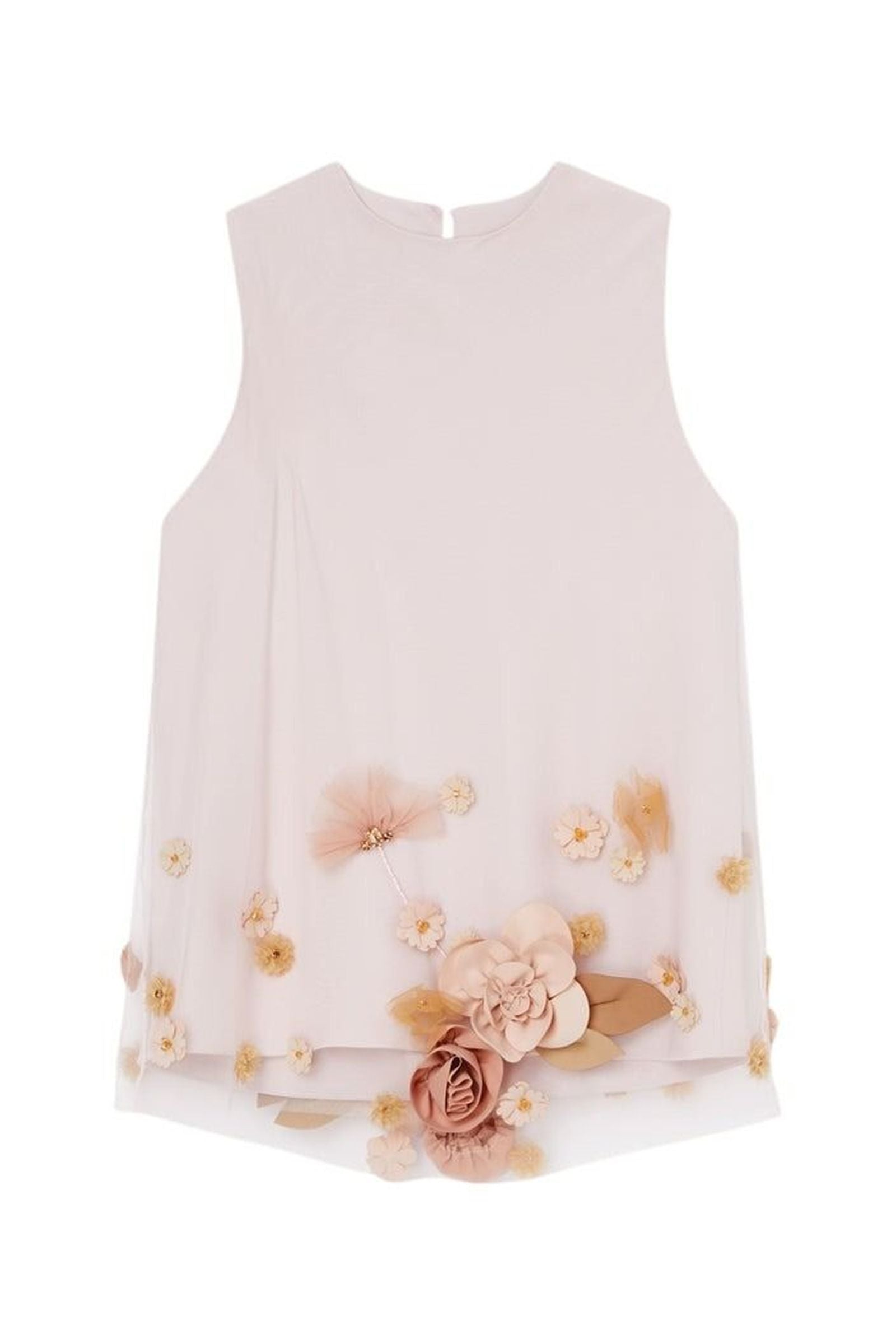 Pink / FLORAL EMBROIDERY TOP
