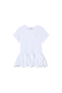White / TUCK UP T-SHIRT