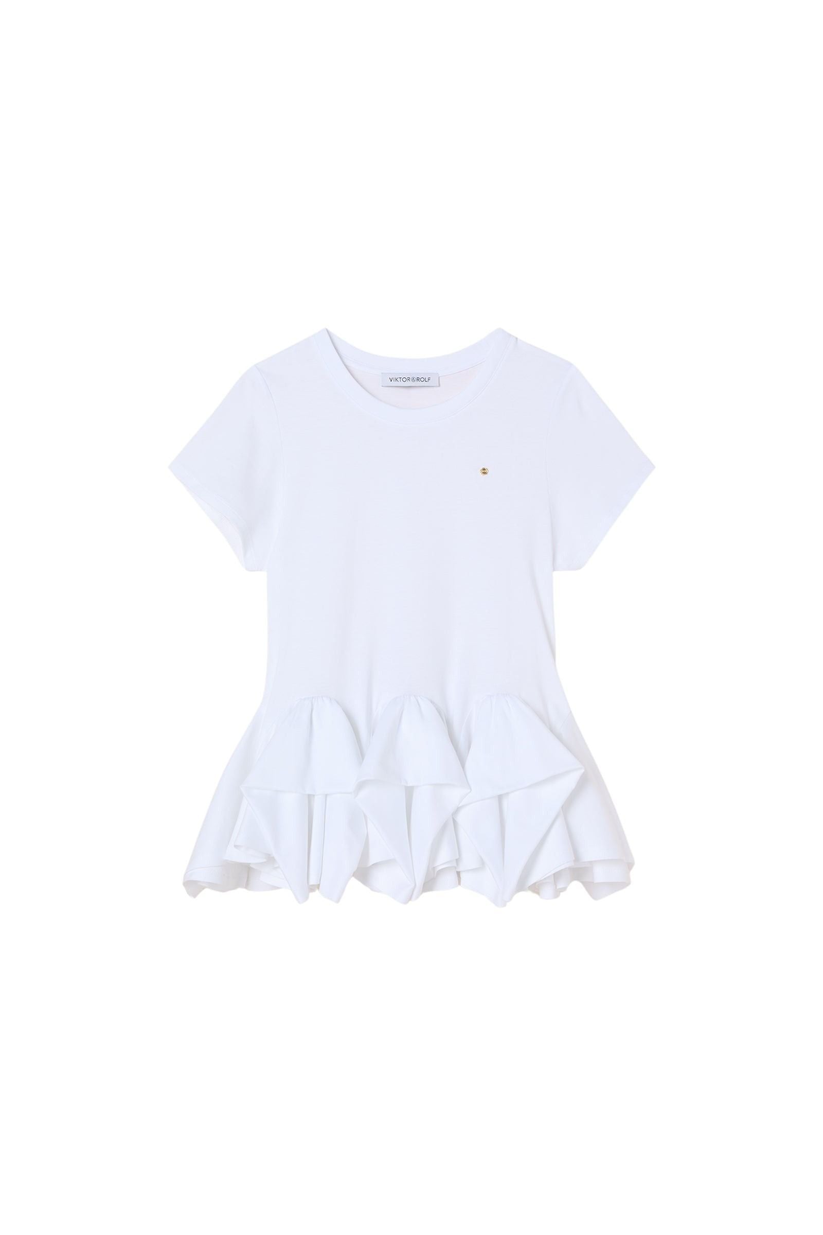 White / TUCK UP T-SHIRT