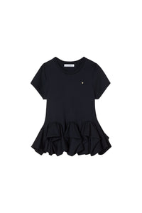Black / TUCK UP T-SHIRT