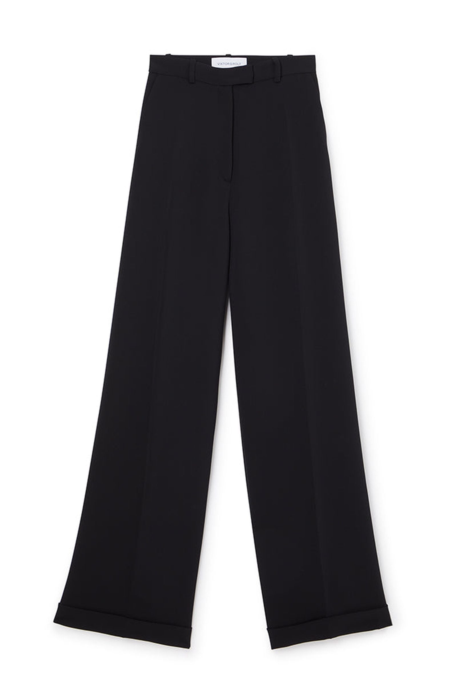 Black / WAISTED TAILO TROUSER