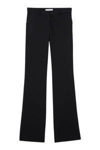Black / SLIM FLARE PANTS