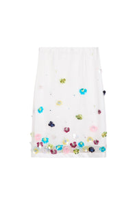 Multi / EMBROIDERY MIDI SKIRT
