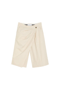 Stone / PLEATED CULOTTES