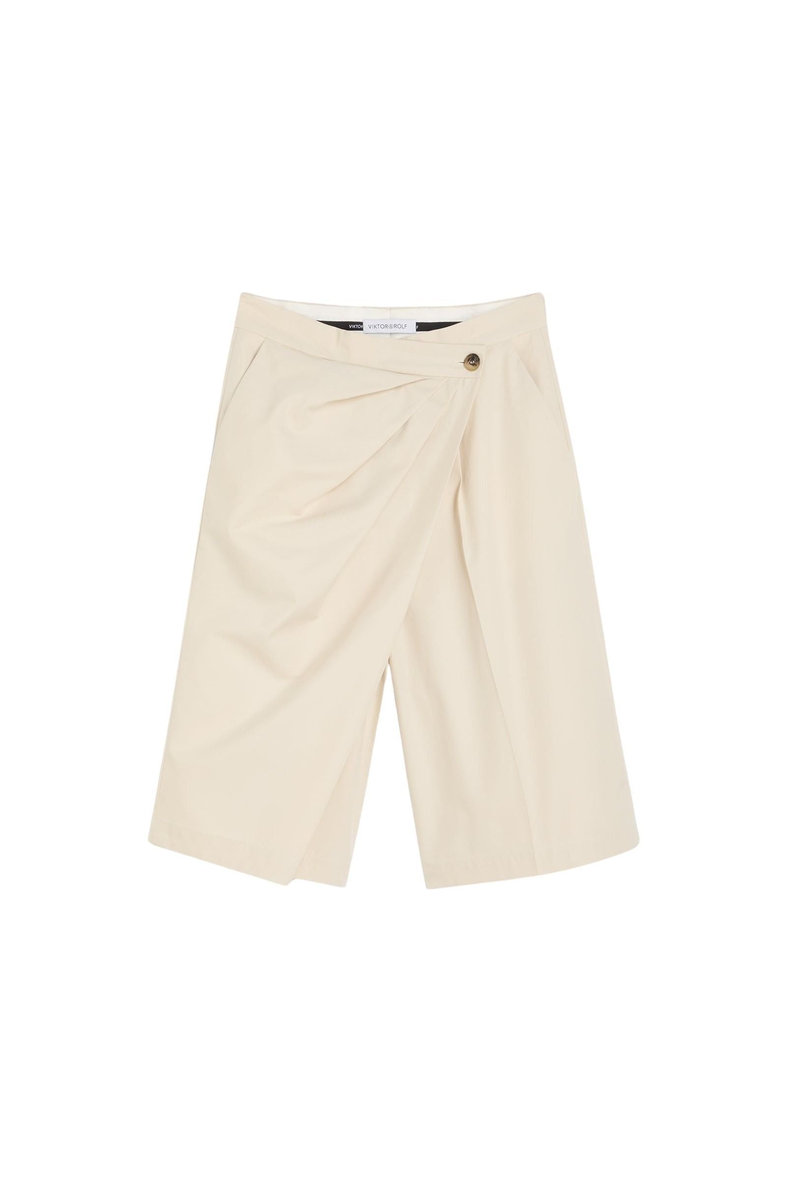 Stone / PLEATED CULOTTES
