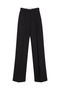 Black / EXTRA HIGH WAISTED PANTS