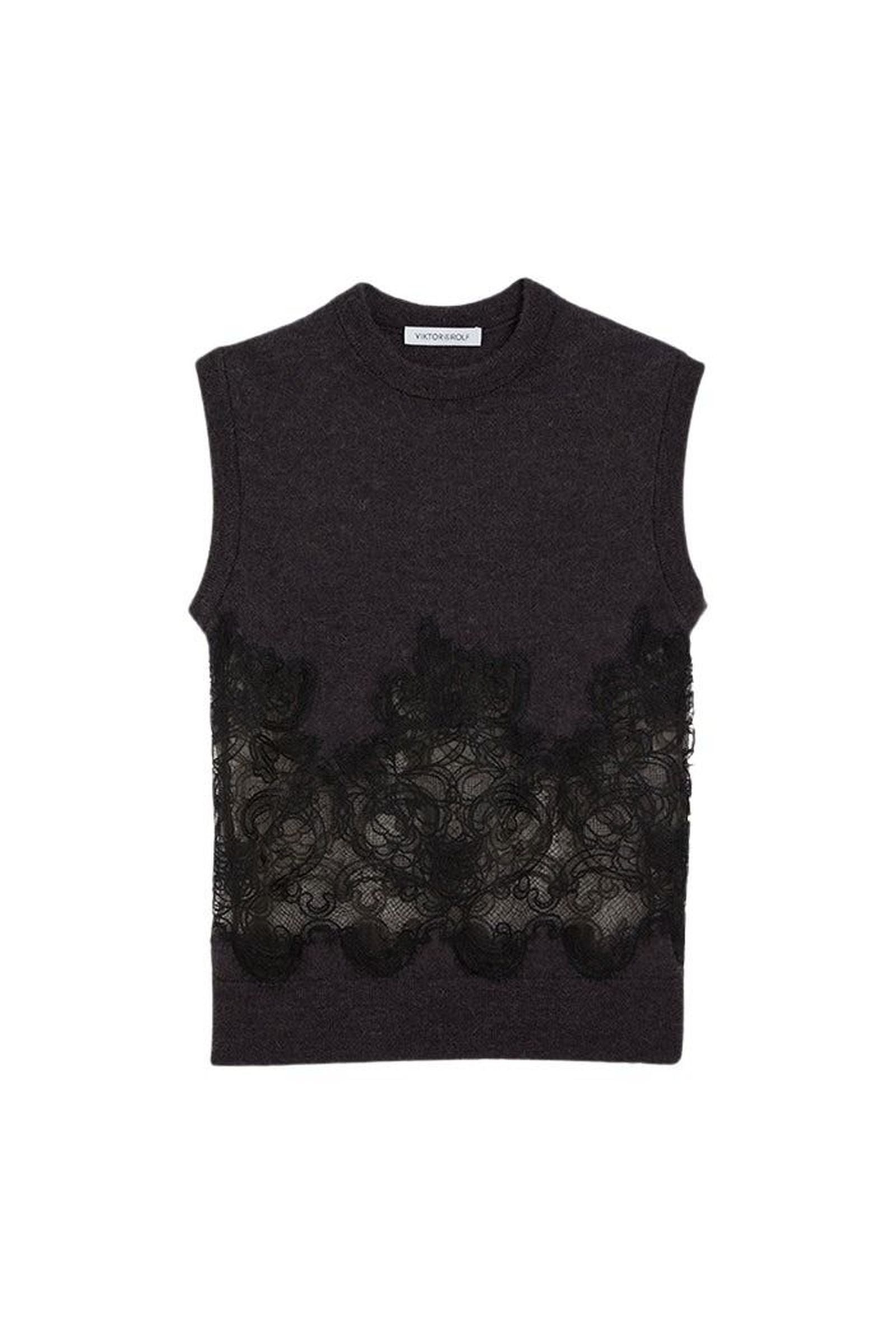 Charcoal / LACE SPENCER
