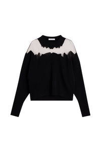 Black / OVERSIZED SWEATER