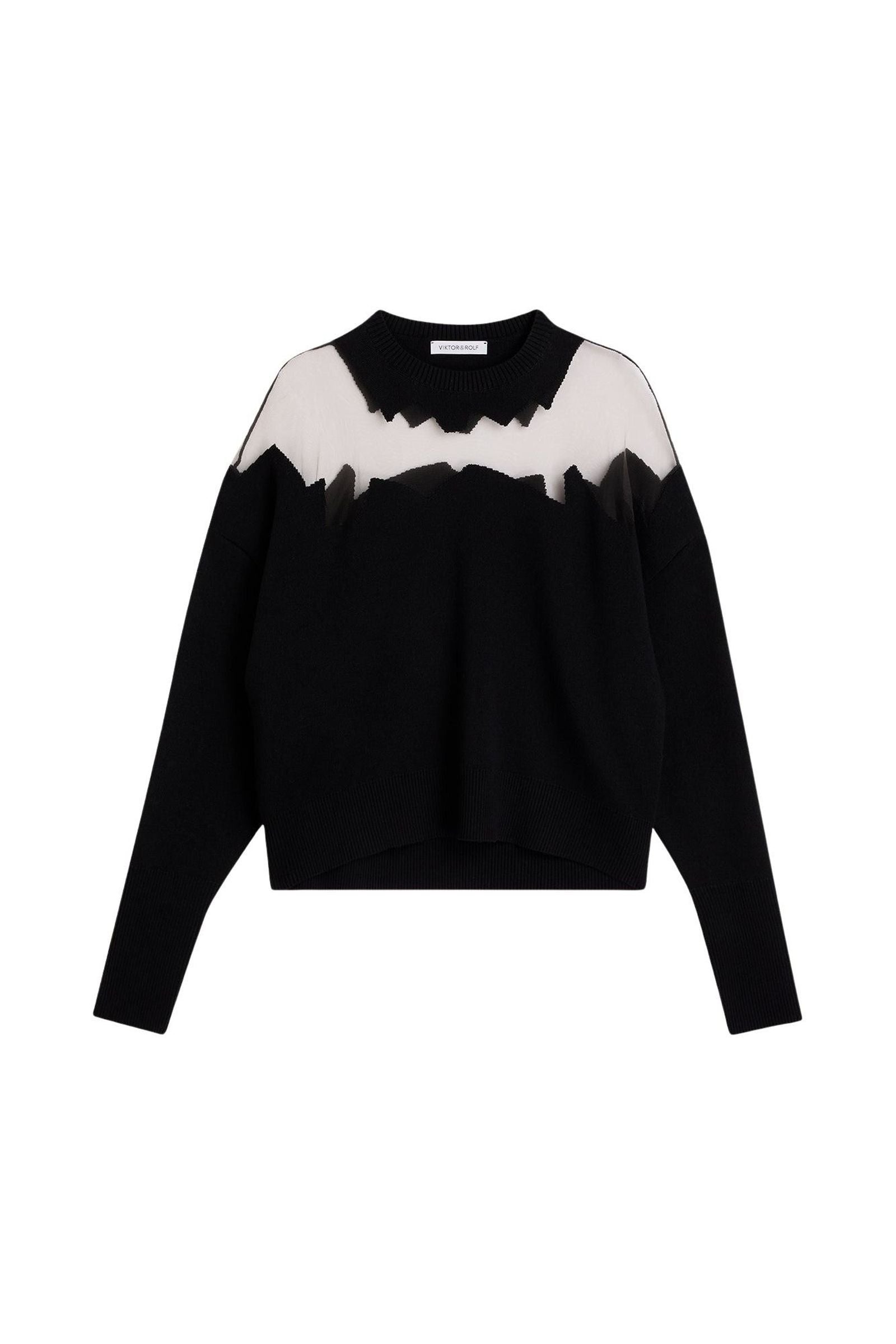 Black / OVERSIZED SWEATER