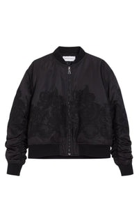 Black / LACE BOMBER