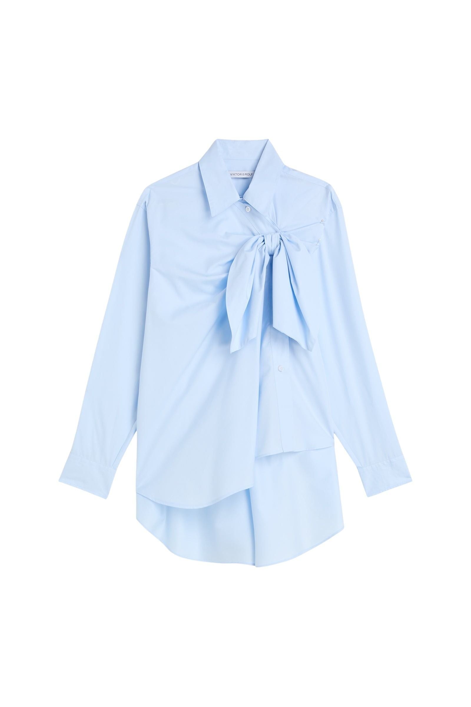 Light Blue / KNOTTED SHIRT