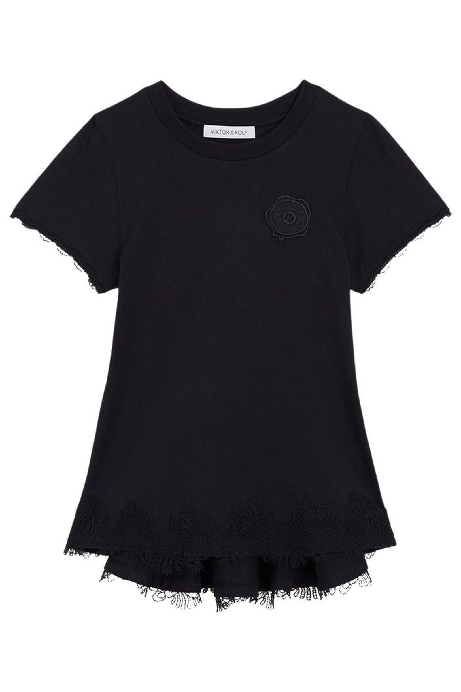 Black / GODET T-SHIRT