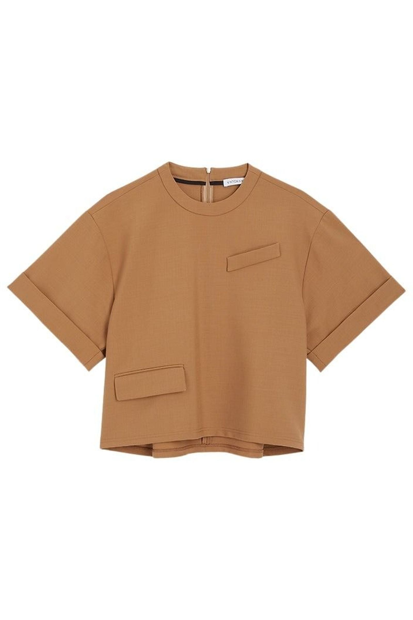 Brown / SUITING BOXY T-SHIRT