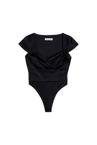 Black / PLEATED BODY