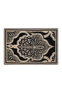 Palma Sevillana cotton shawl - Black