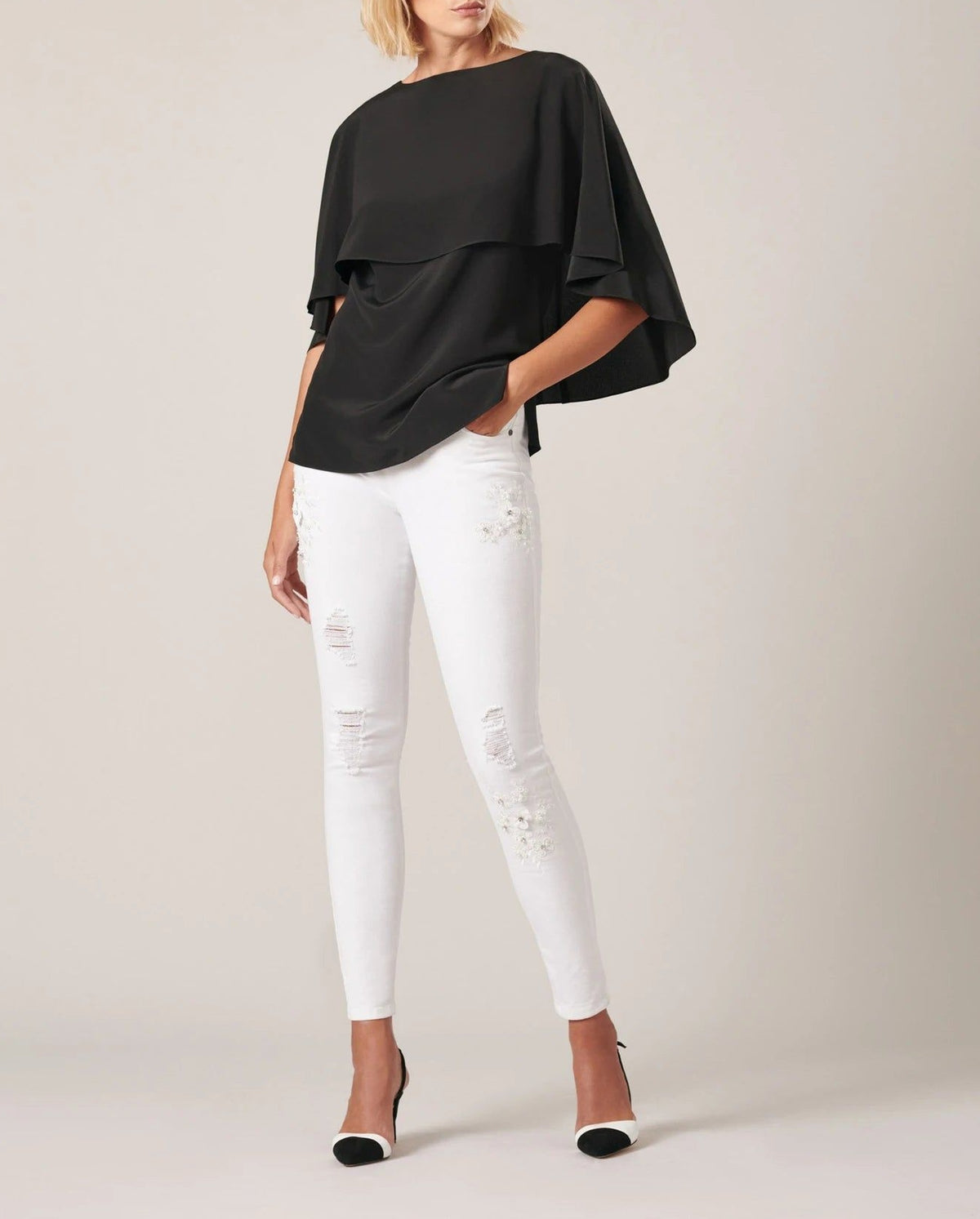 Evanesse sleeveless dress - Black