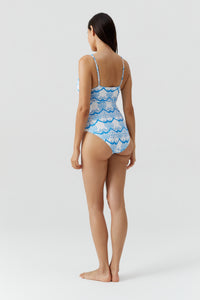 Panarea printed one-piece swimsuit - Florian