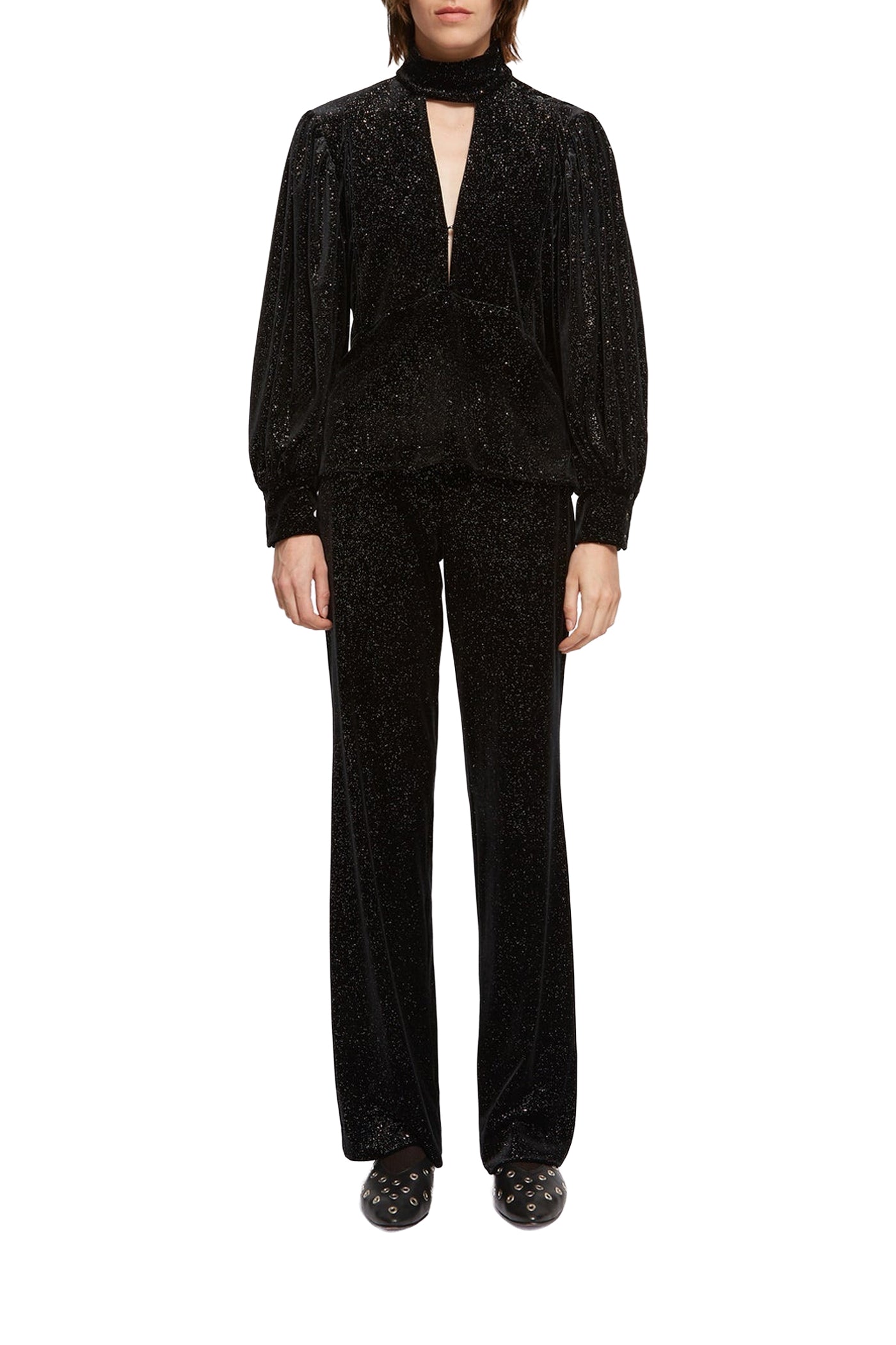 Duke glitter trousers - Black