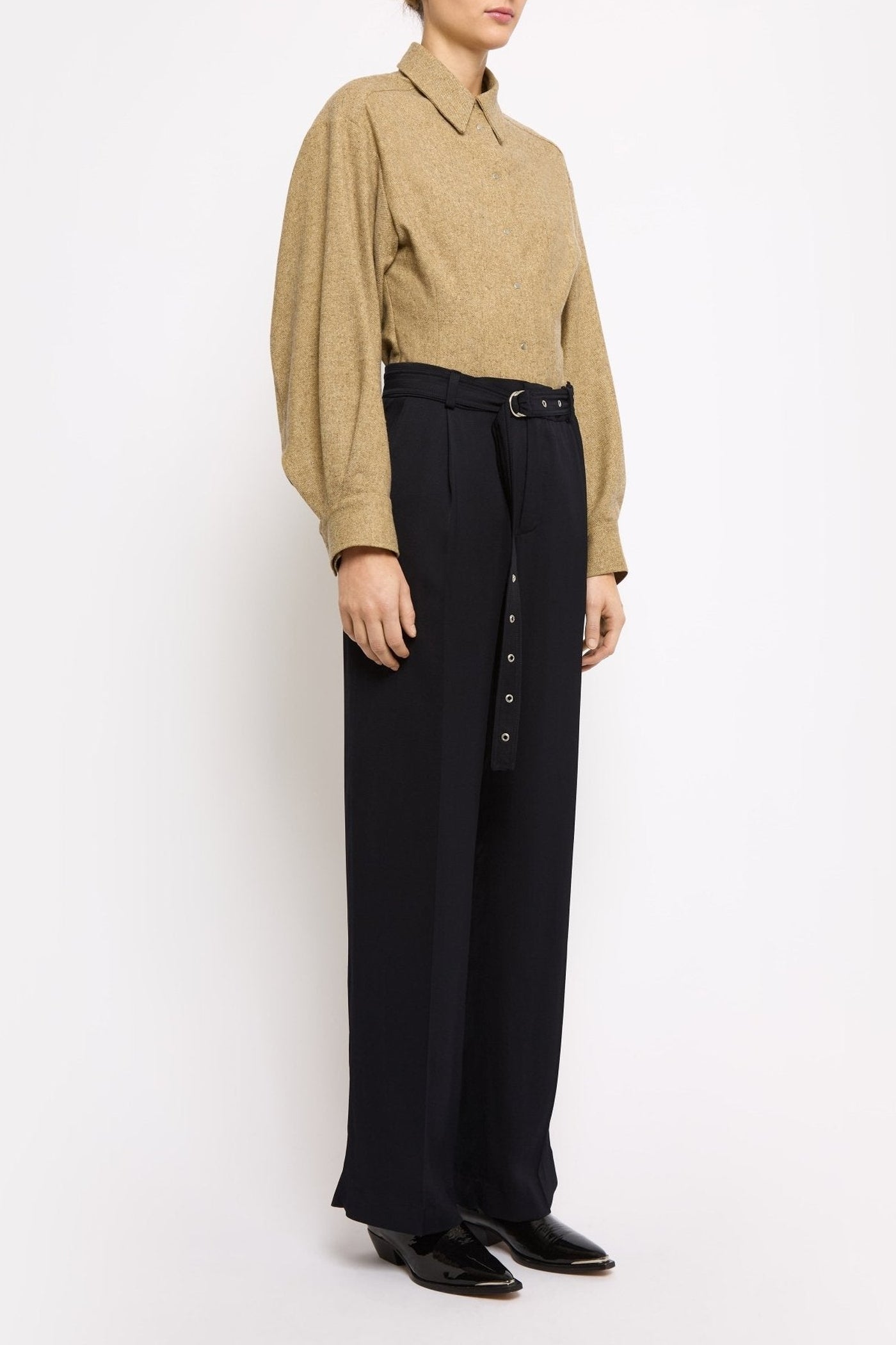 Pantalon Erin texturé - Navy