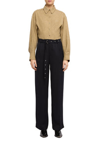 Pantalon Erin texturé - Navy