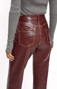 Pantalon Iggy verni - Bordeaux