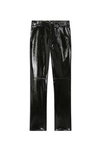 Patent Iggy trousers - Black
