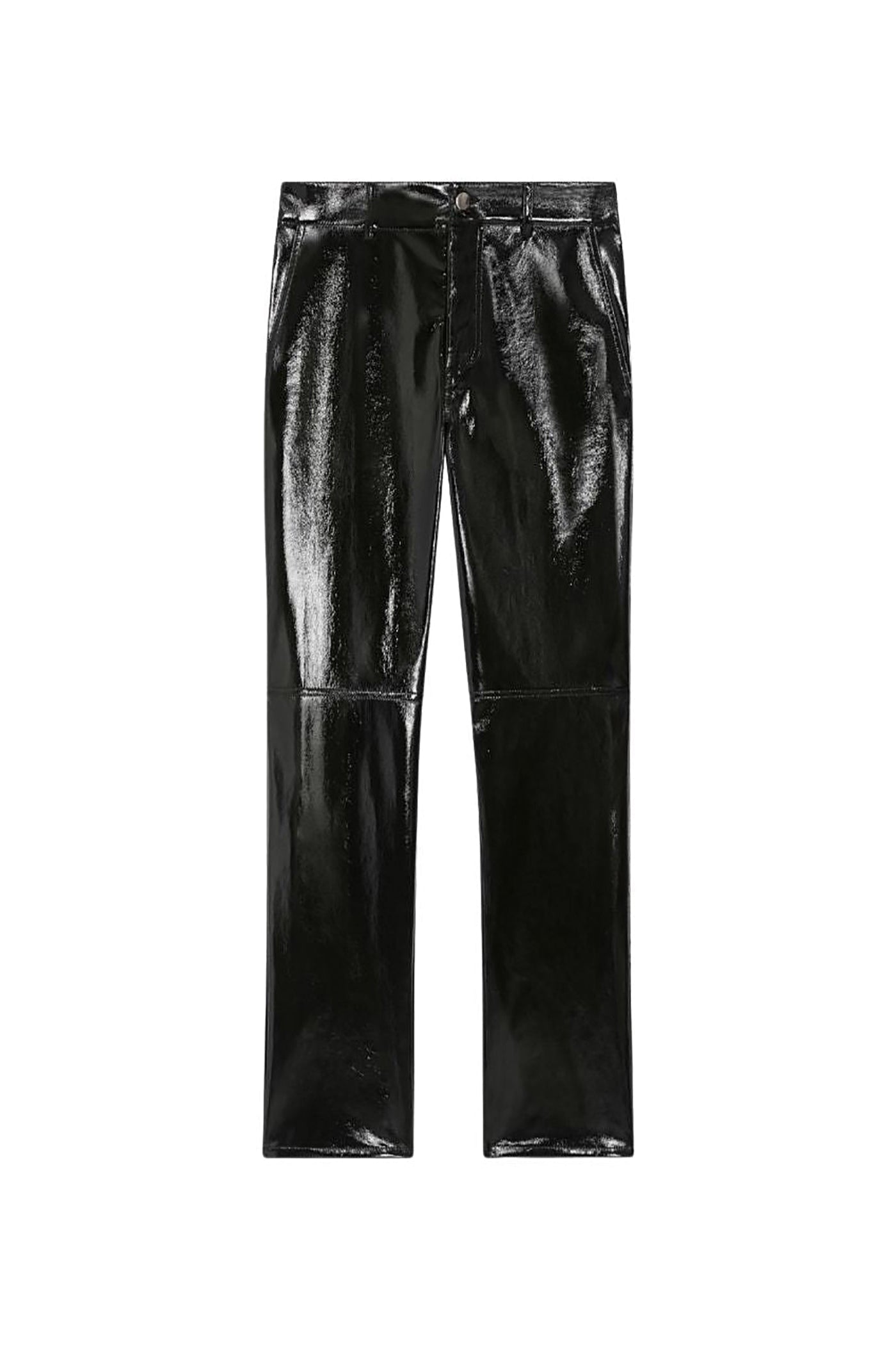 Patent Iggy trousers - Black