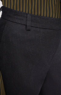 Island wool trousers - Black