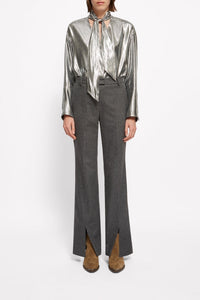 Island wool trousers - Grey