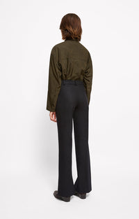 Island wool trousers - Black