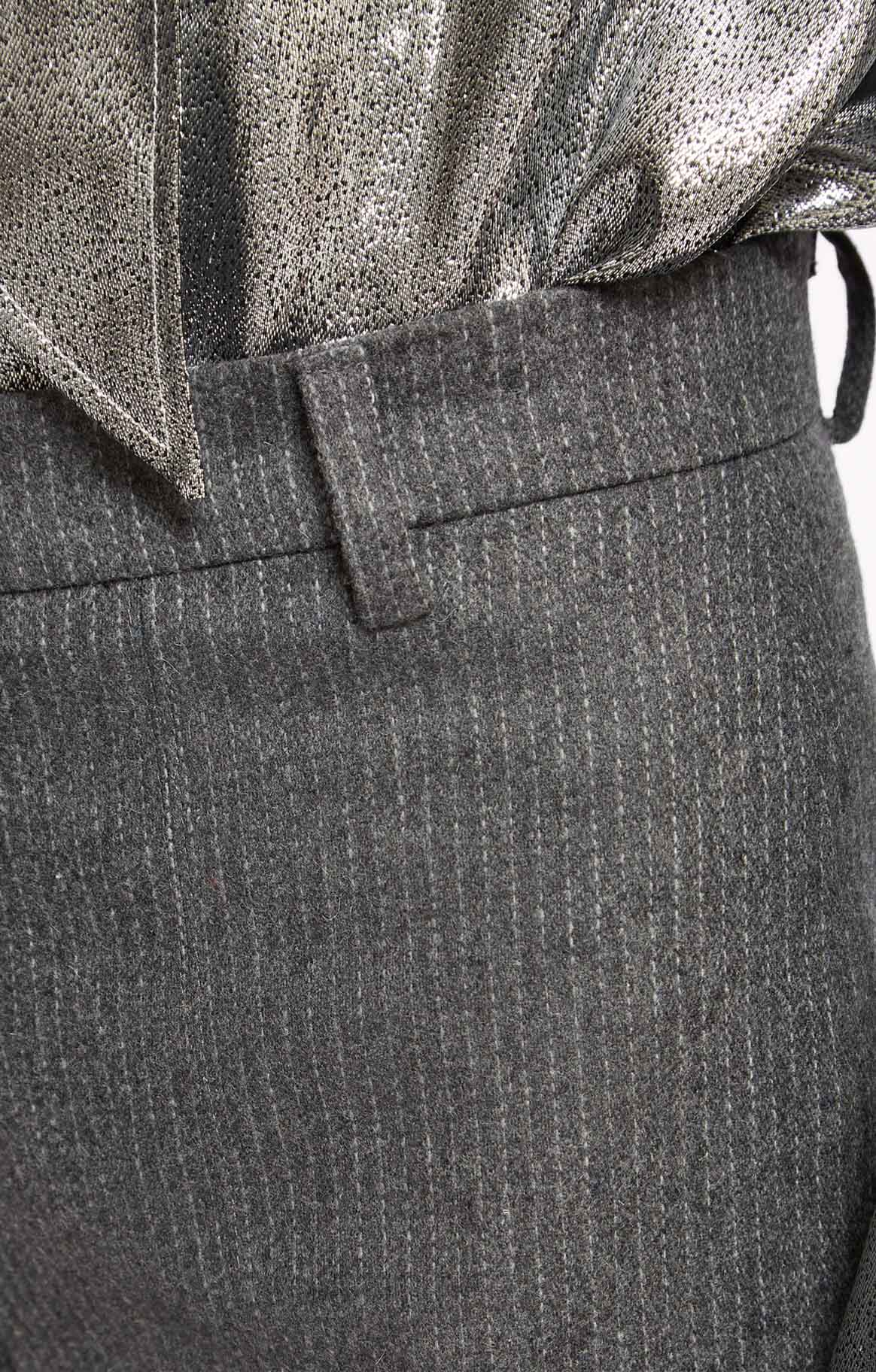 Island wool trousers - Grey