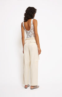 Pantalon cargo Jewel - Offwhite