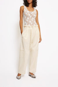 Pantalon cargo Jewel - Offwhite