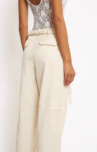 Pantalon cargo Jewel - Offwhite
