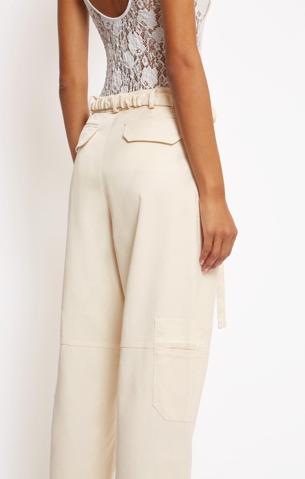 Pantalon cargo Jewel - Offwhite