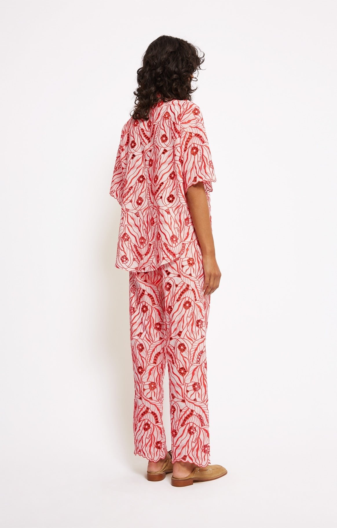 Pantalon King droit - Rose