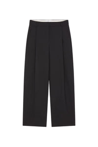 Oscar wool blend tailored trousers - Charcoal