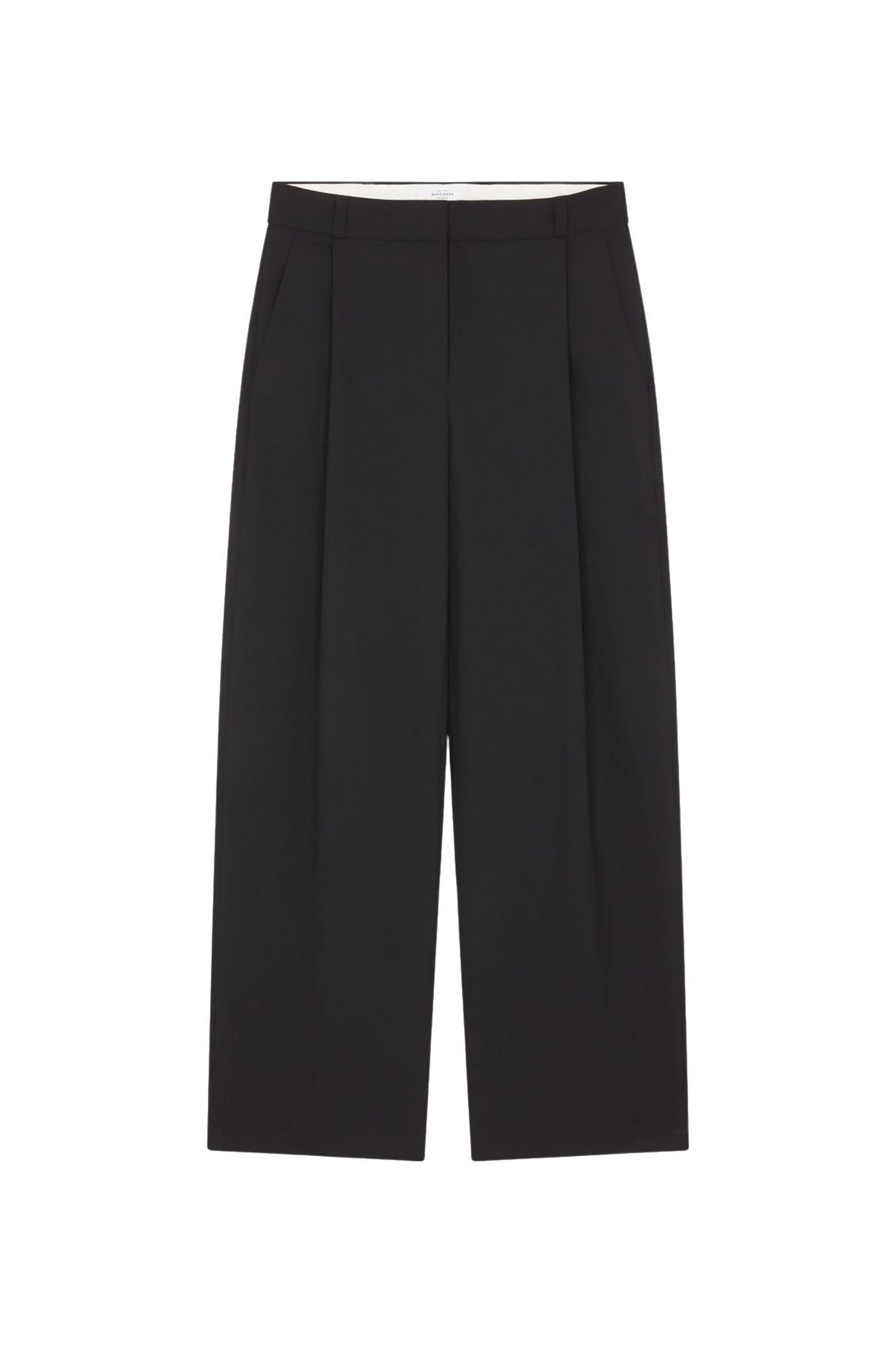Oscar wool blend tailored trousers - Charcoal